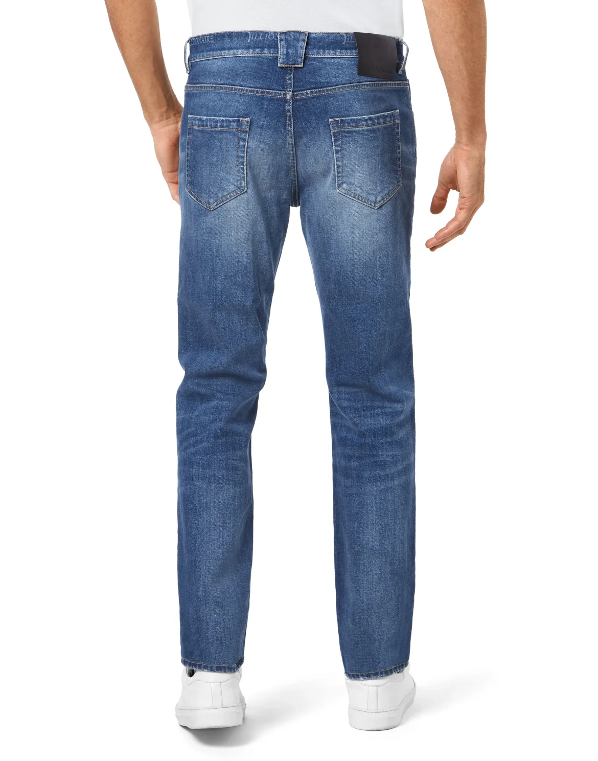 Denim Trousers Super Straight Cut Istitutional, цвет: Синий