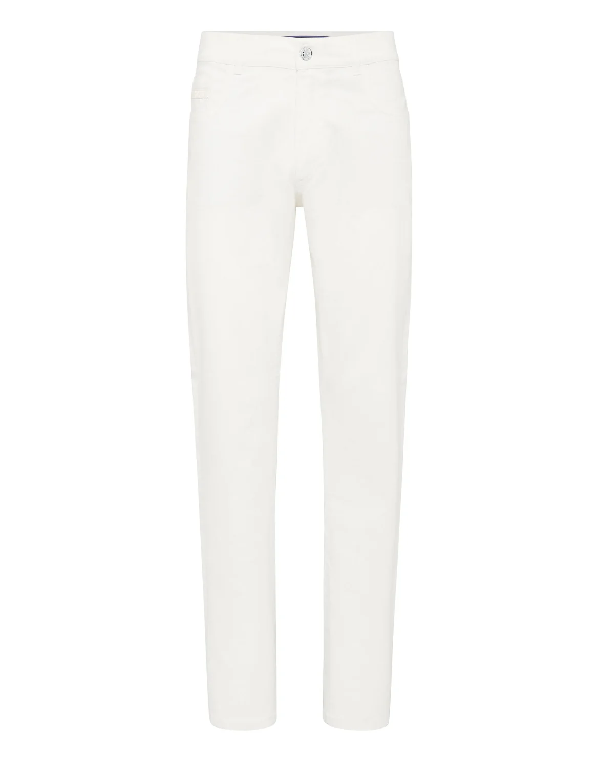 Denim Trousers Regular fit Istitutional, цвет: Белый