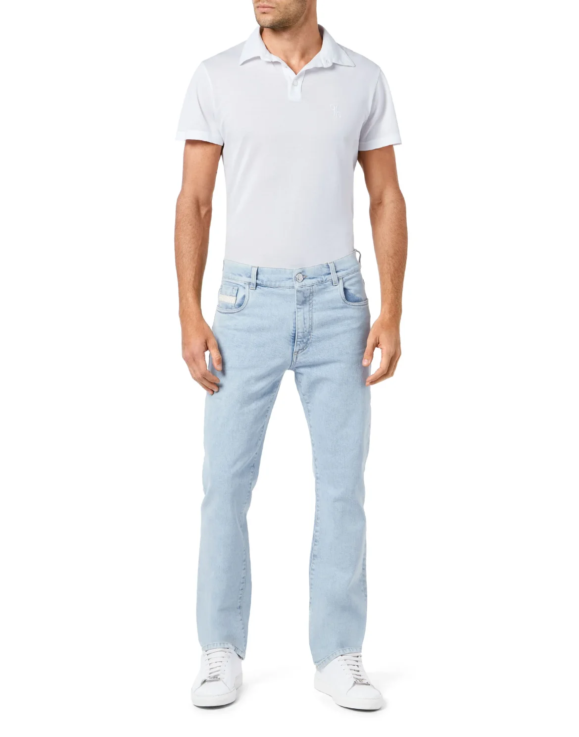 Denim Trousers Regular fit Istitutional, цвет: Синий