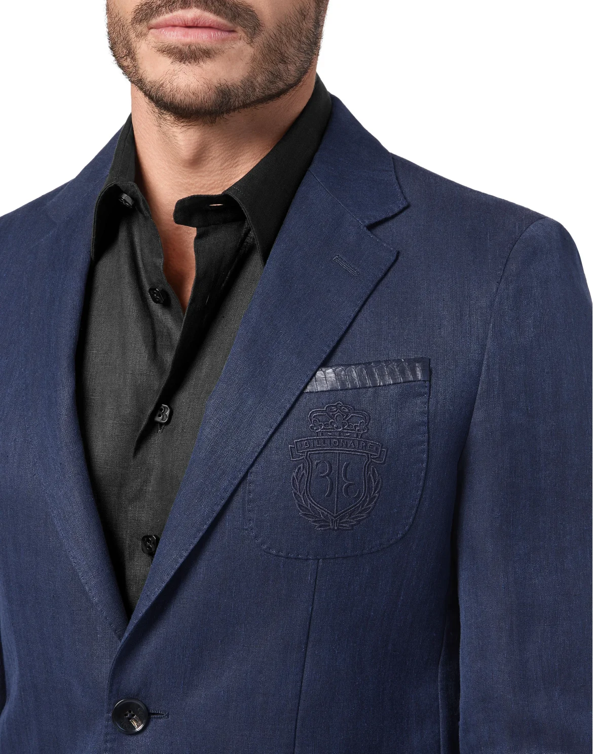 Blazer Tailored Fit, цвет: Синий