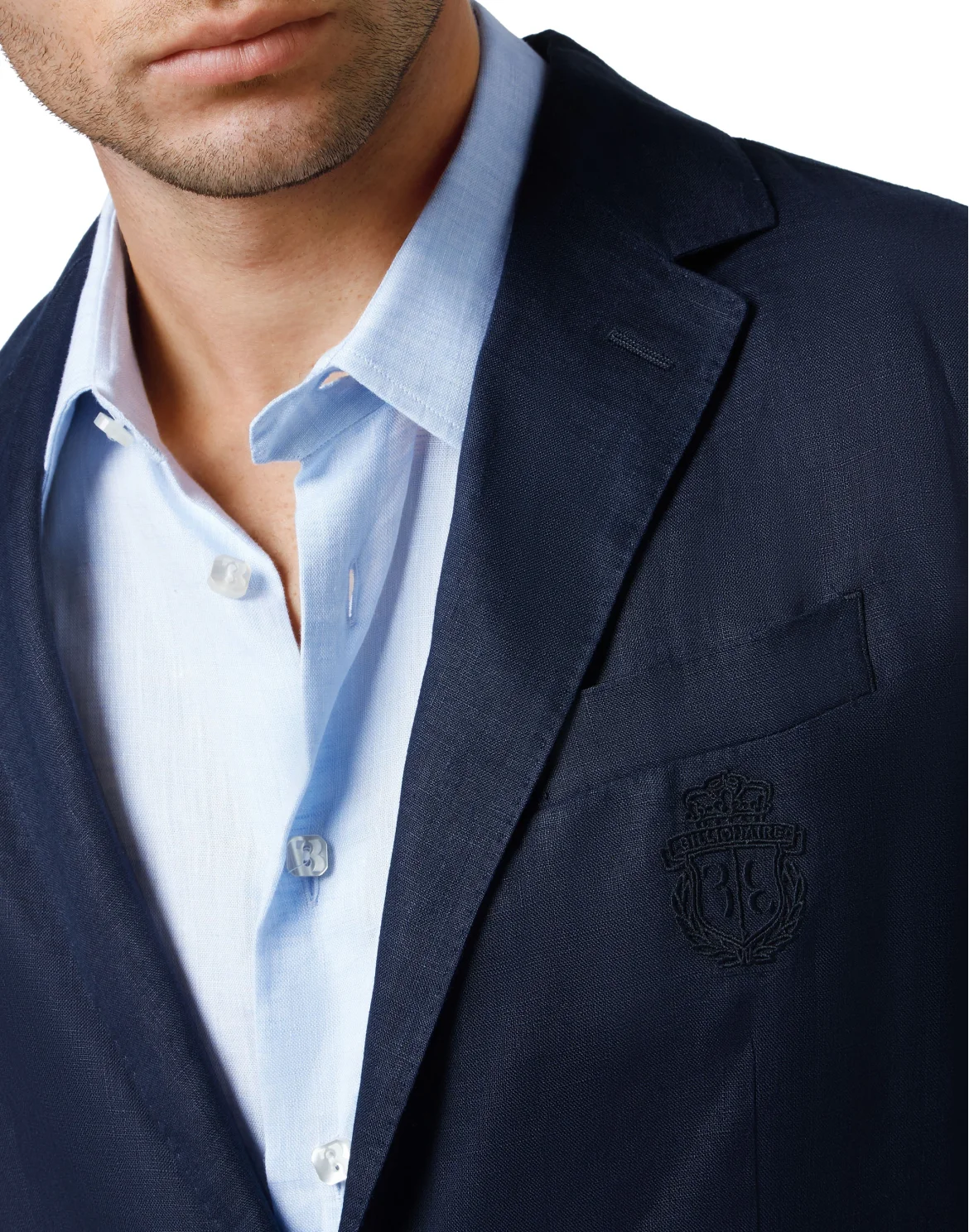 Linen Blazer, цвет: Синий