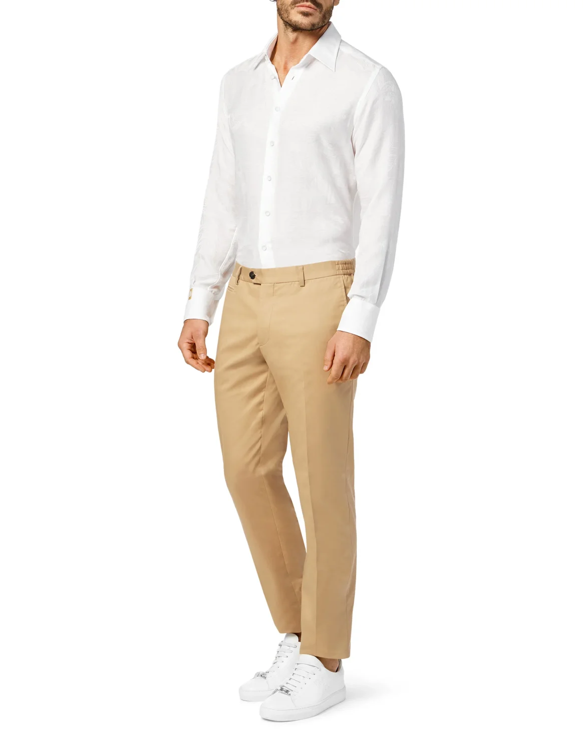 Shirt Silver Cut LS, цвет: Белый