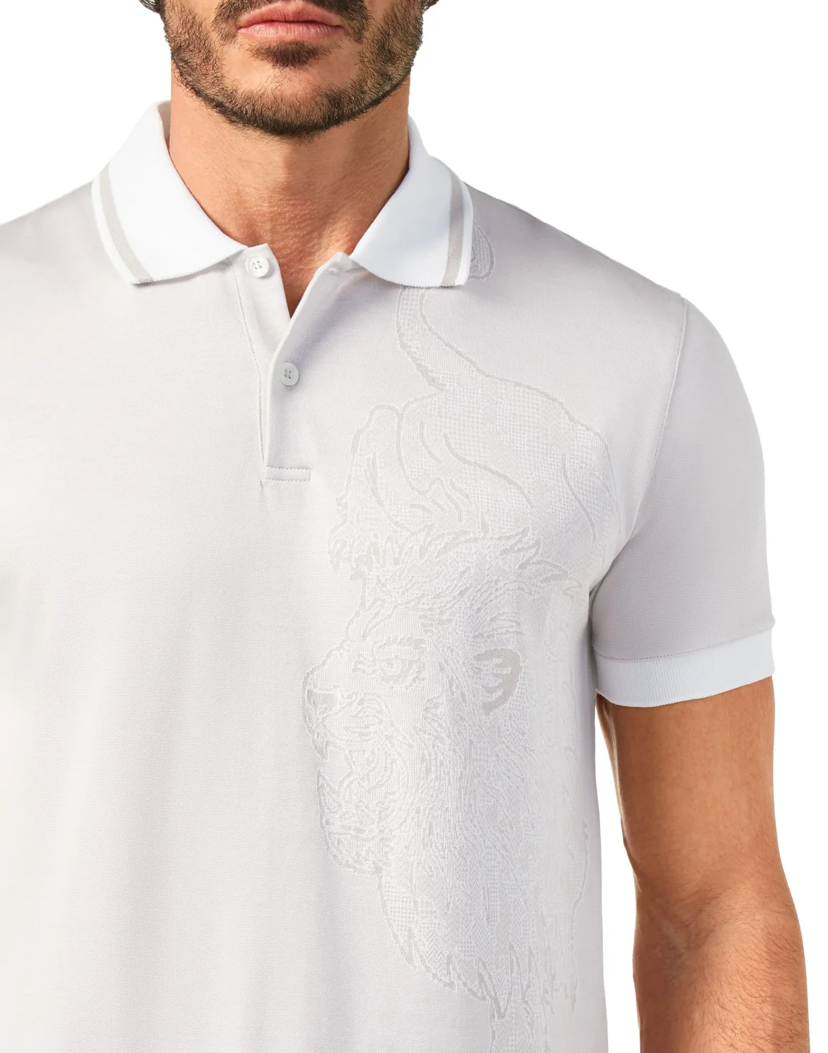 Polo Shirt SS Lion, цвет: Белый