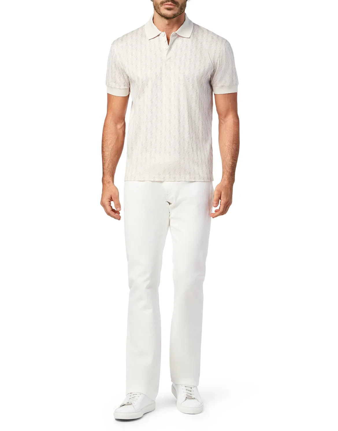 Polo Shirt SS Crest, цвет: Белый