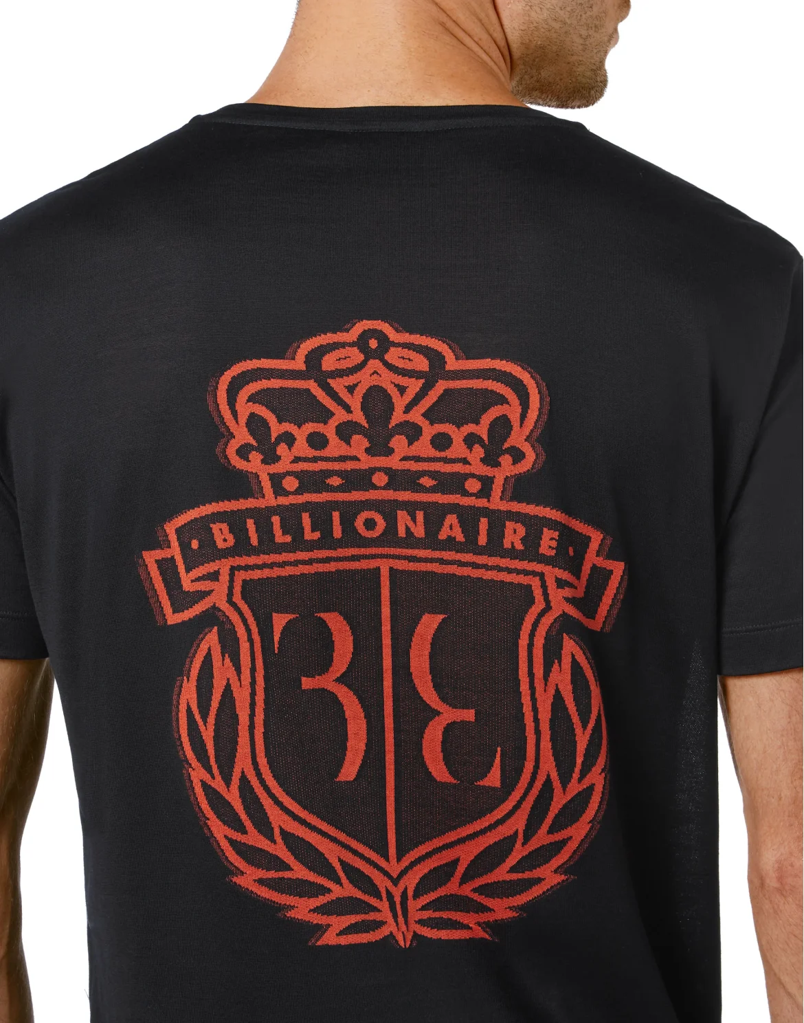 T-shirt Round Neck SS Crest, цвет: Черный