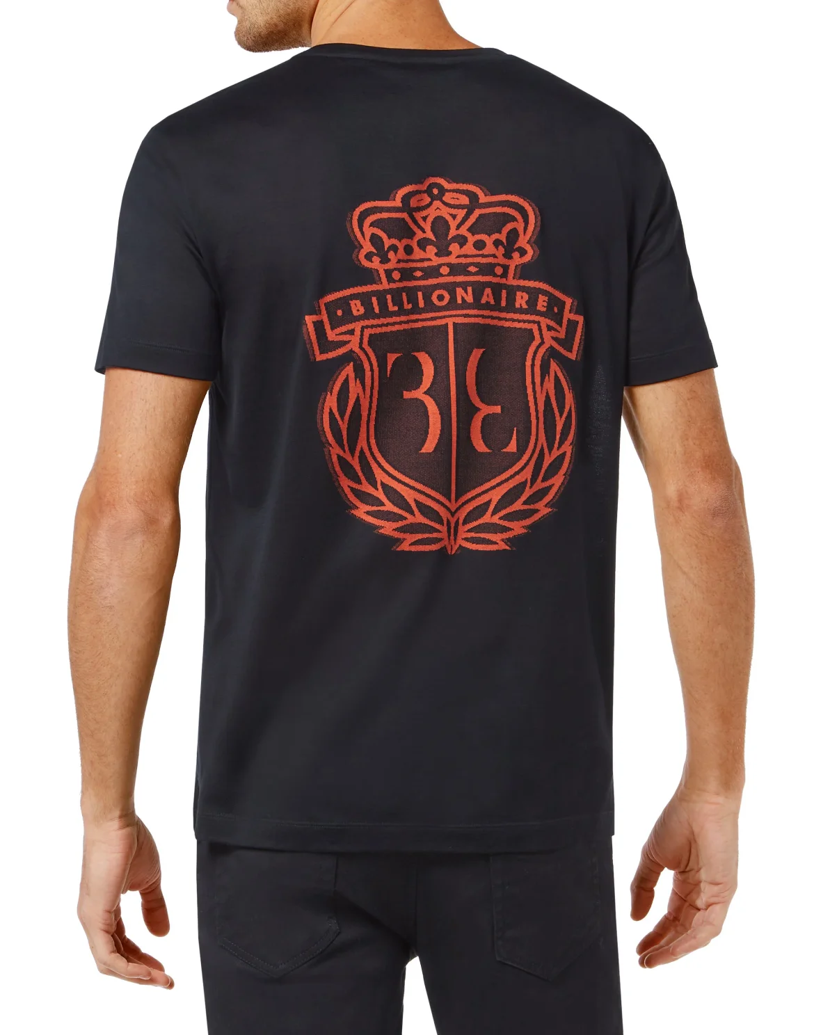 T-shirt Round Neck SS Crest, цвет: Черный
