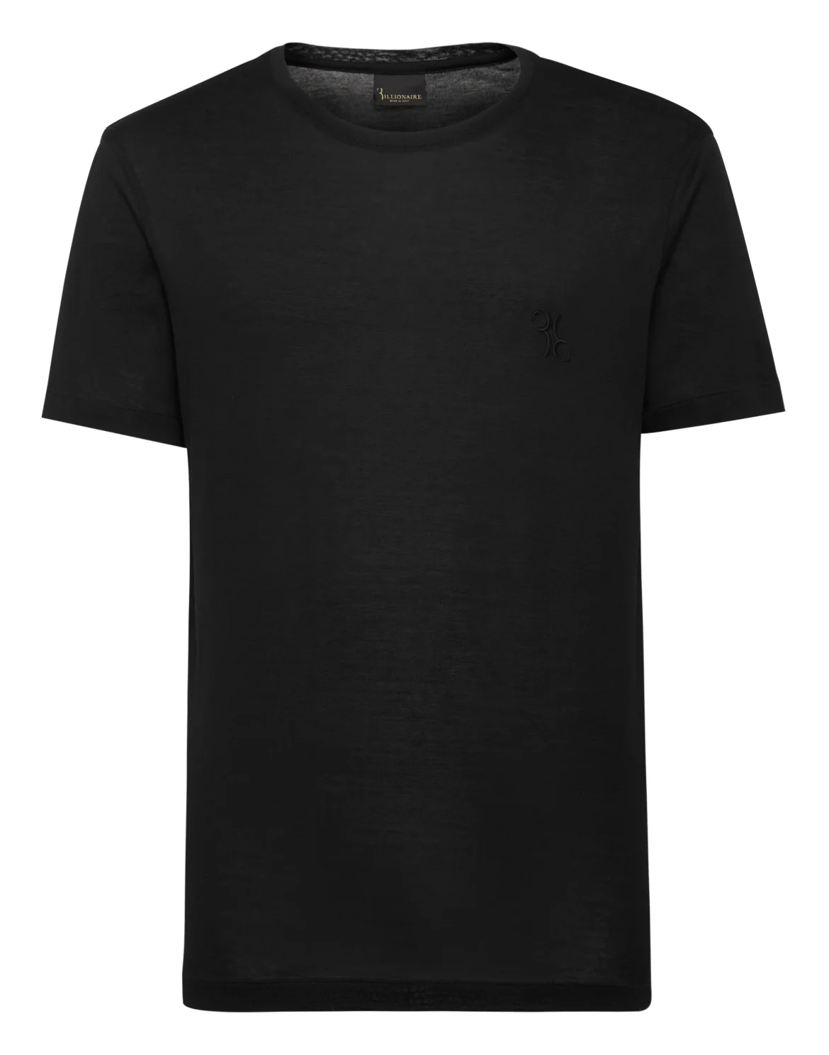 T-shirt Round Neck SS Crest, цвет: Черный