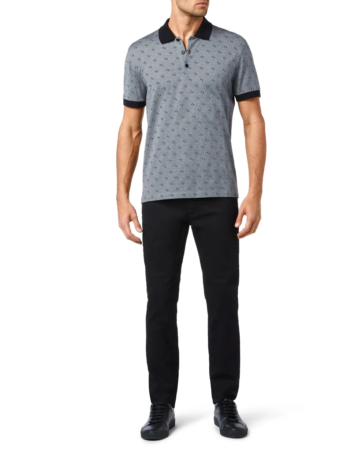 Polo Shirt SS, цвет: Черный