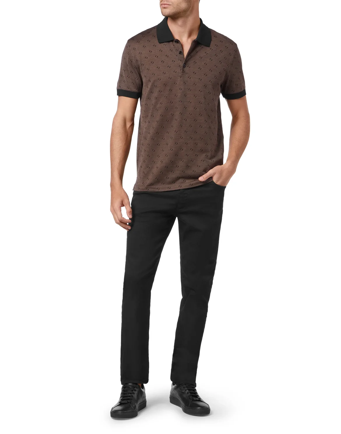 Polo Shirt SS, цвет: Черный