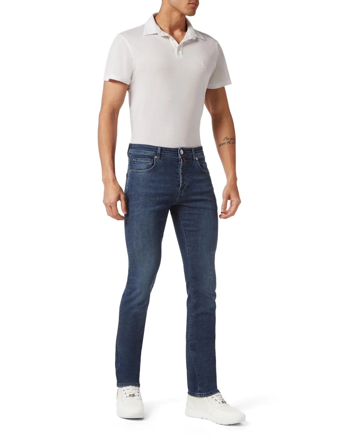 Denim Trousers Super Straight Cut, цвет: Синий