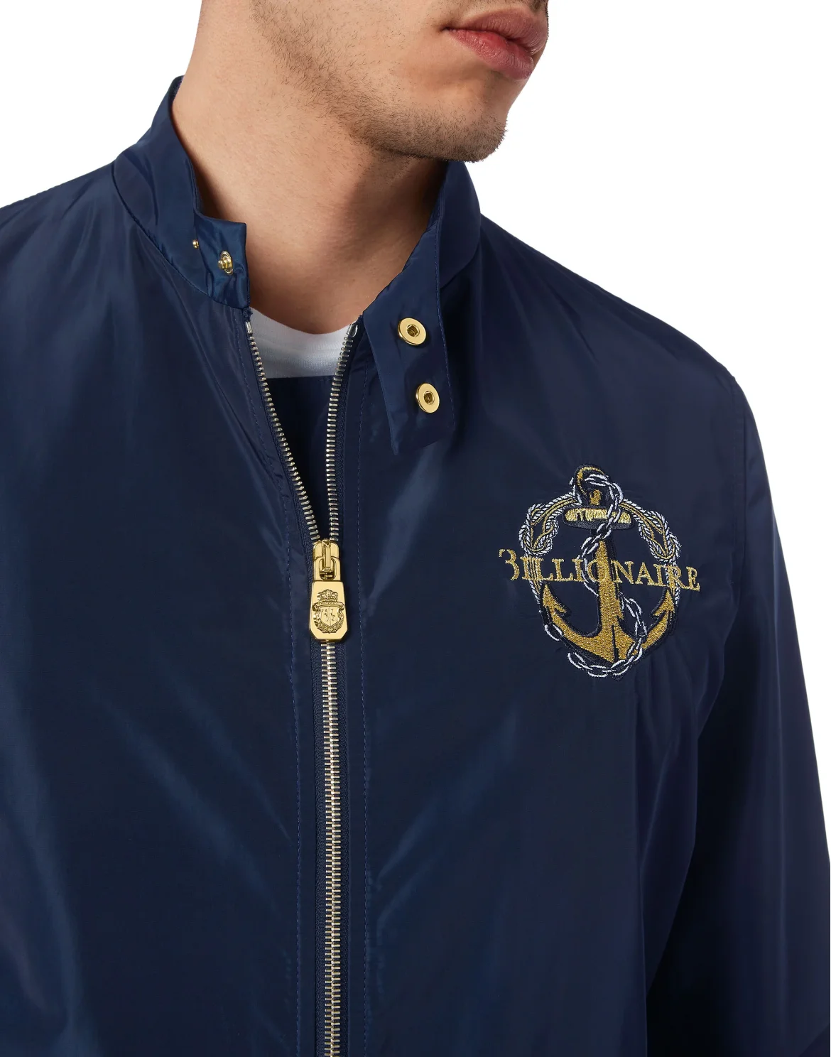Nylon Bomber, цвет: Синий