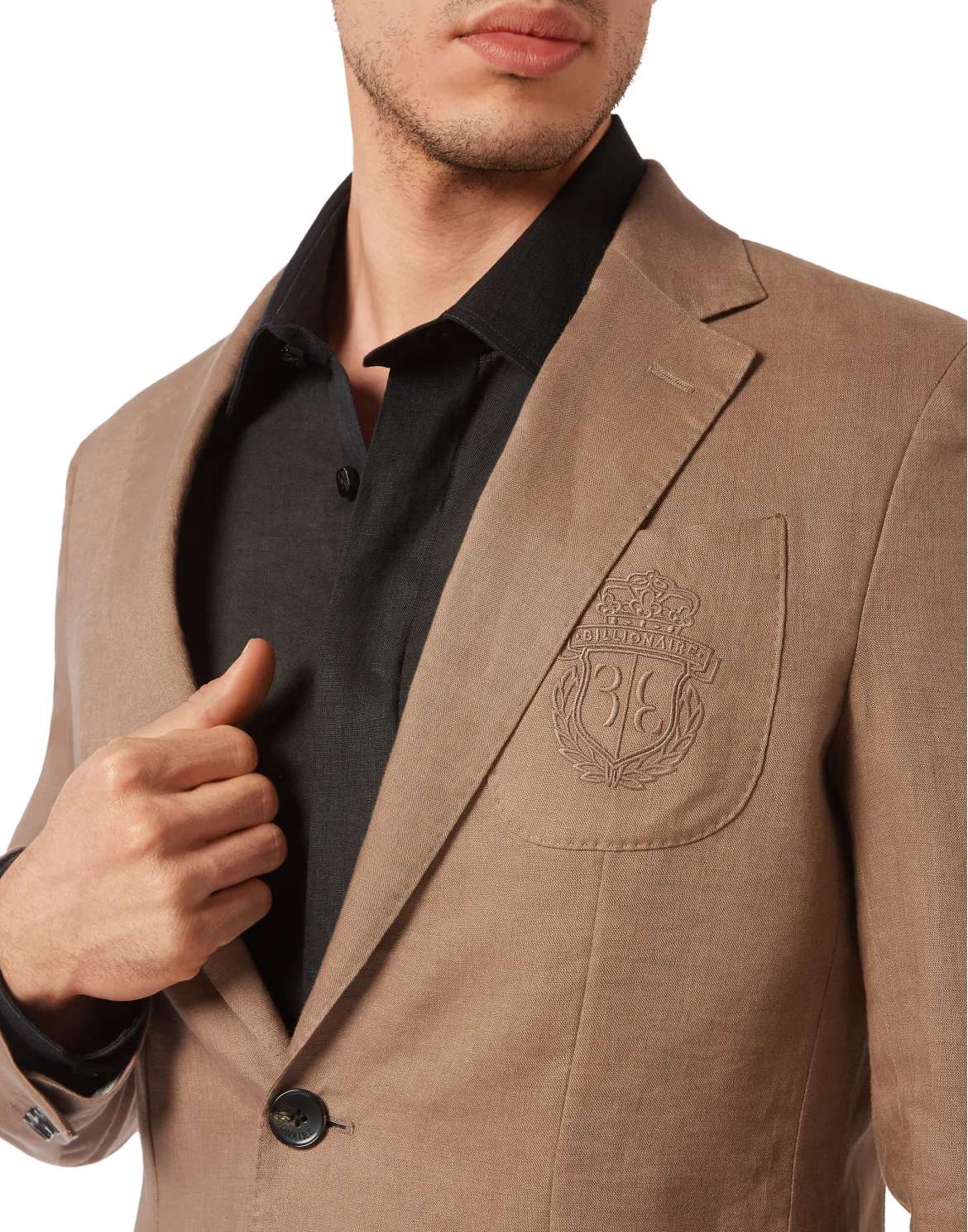 Linen Blazer, цвет: Коричневый