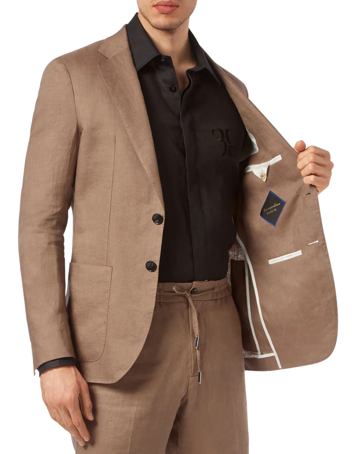 Linen Blazer, цвет: Коричневый
