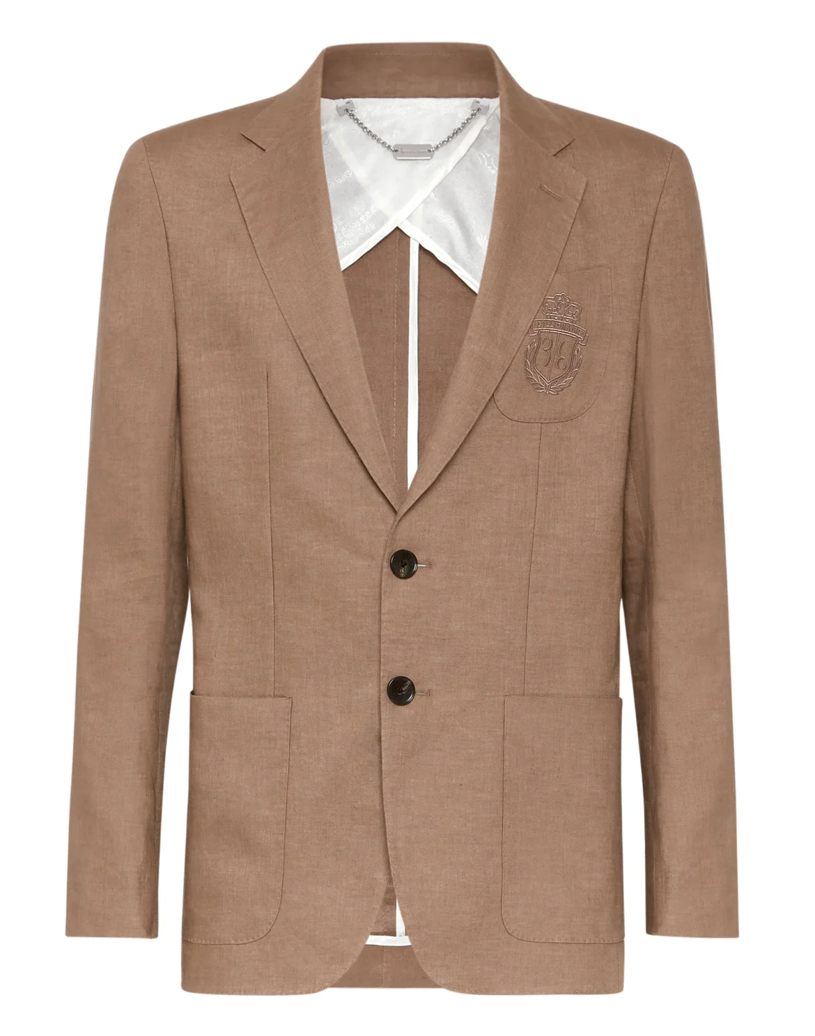 Linen Blazer, цвет: Коричневый