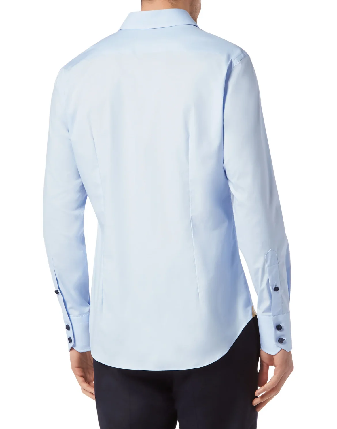 Cotton Shirt Silver Cut LS, цвет: Синий