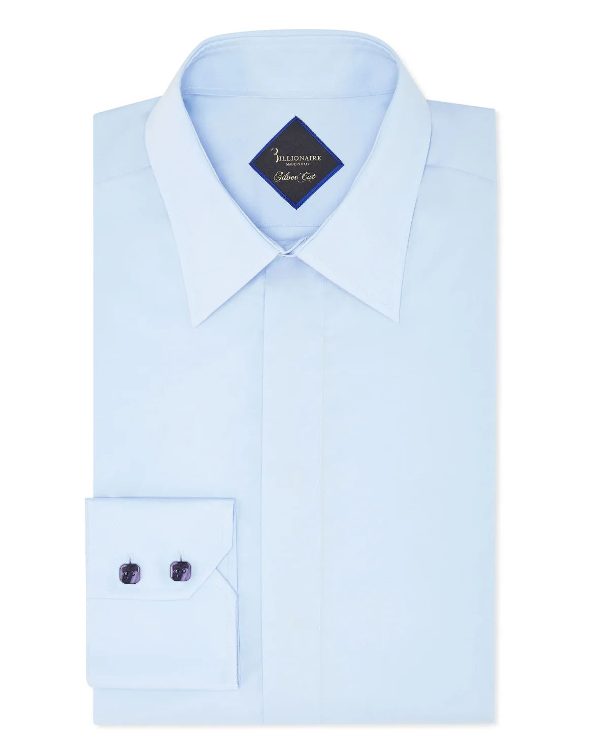 Cotton Shirt Silver Cut LS, цвет: Синий