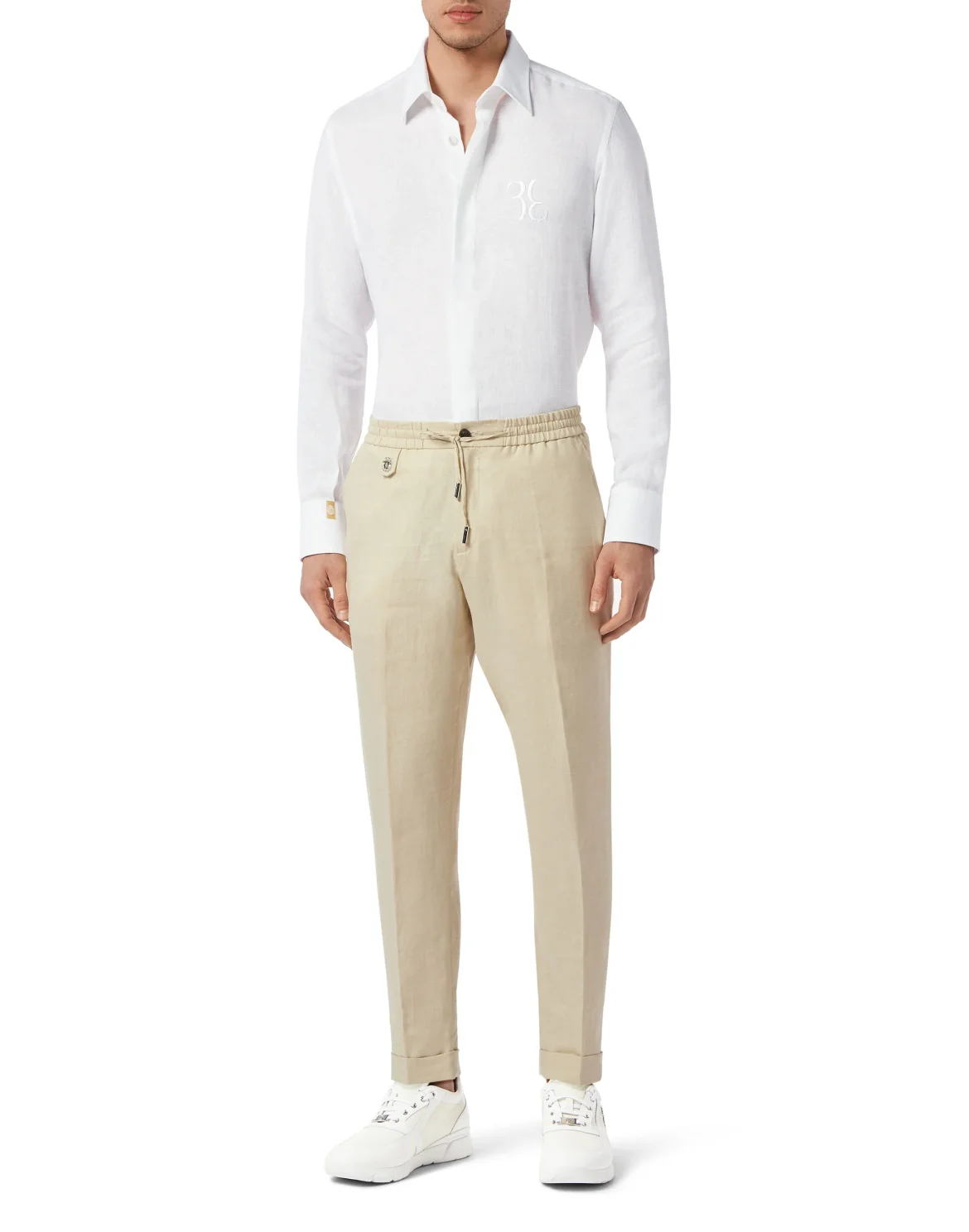 Linen Shirt Silver Cut LS, цвет: Белый