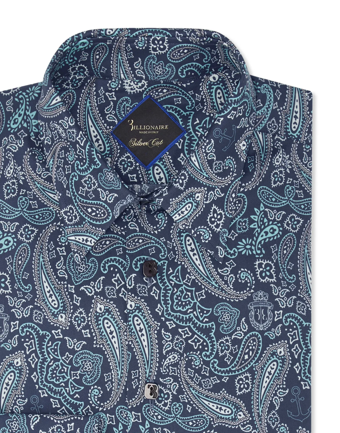 Cotton Shirt Silver Cut LS, цвет: Синий