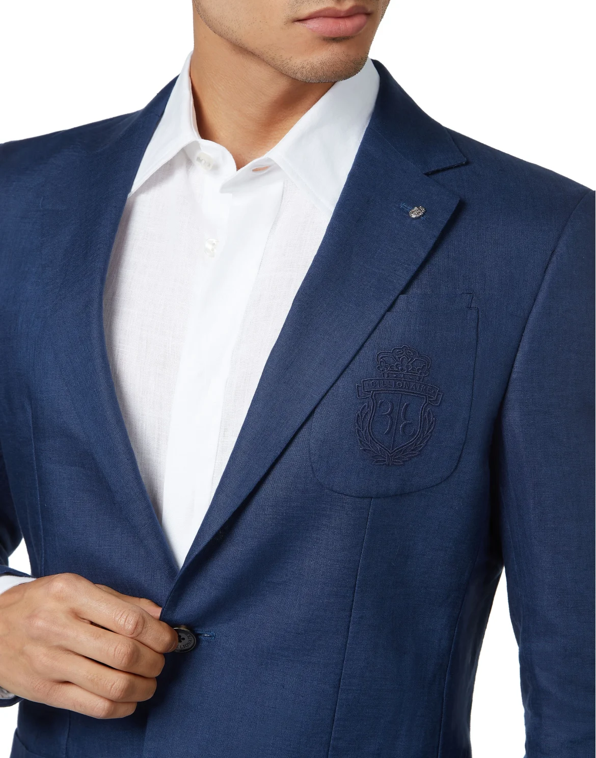 Linen Blazer, цвет: Синий