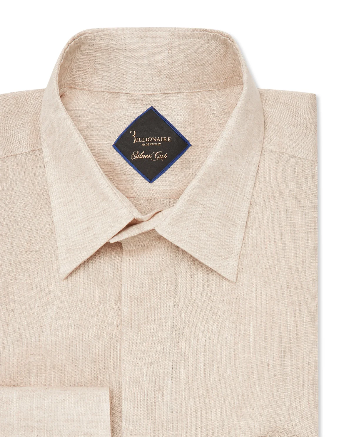 Linen Shirt Silver Cut LS, цвет: Бежевый