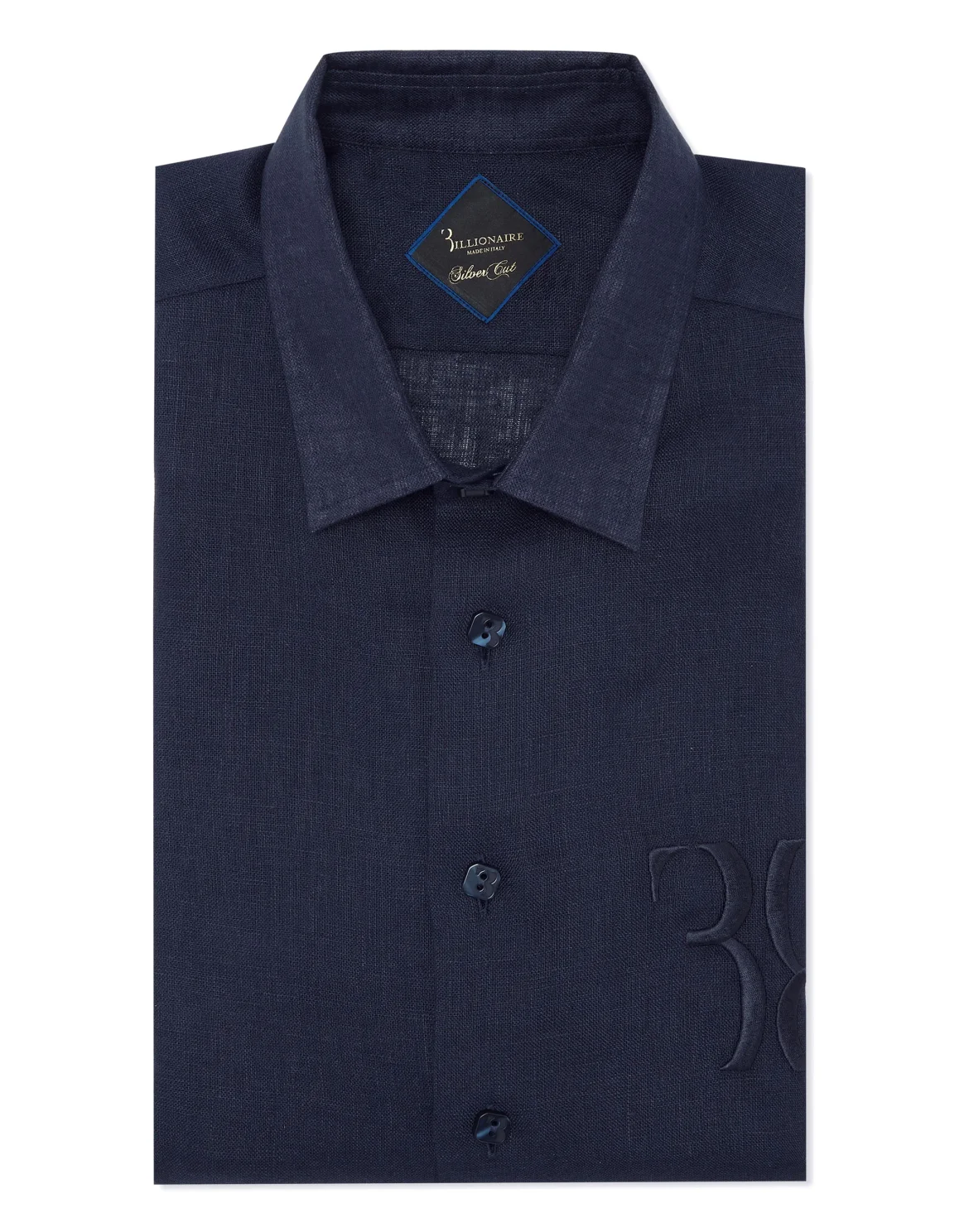 Linen Shirt Silver Cut LS, цвет: Синий