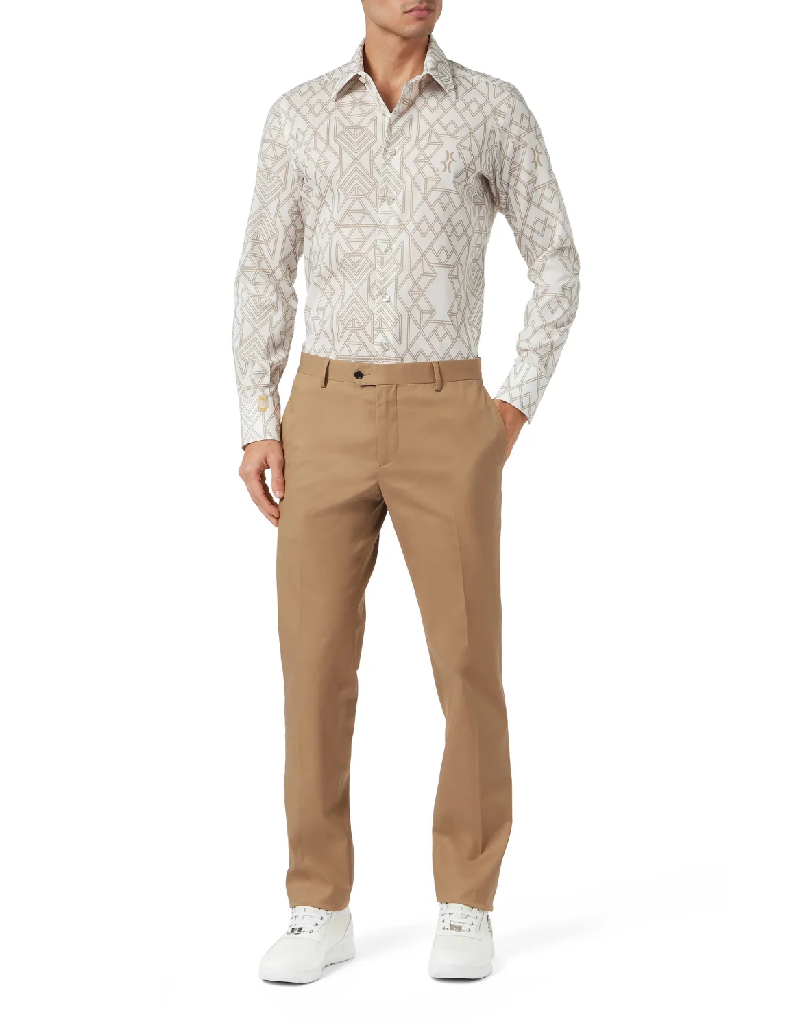 Linen Shirt Silver Cut LS, цвет: Белый