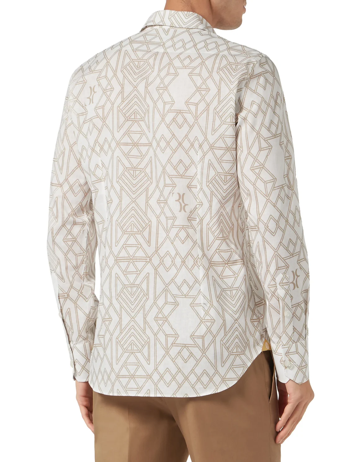 Linen Shirt Silver Cut LS, цвет: Белый