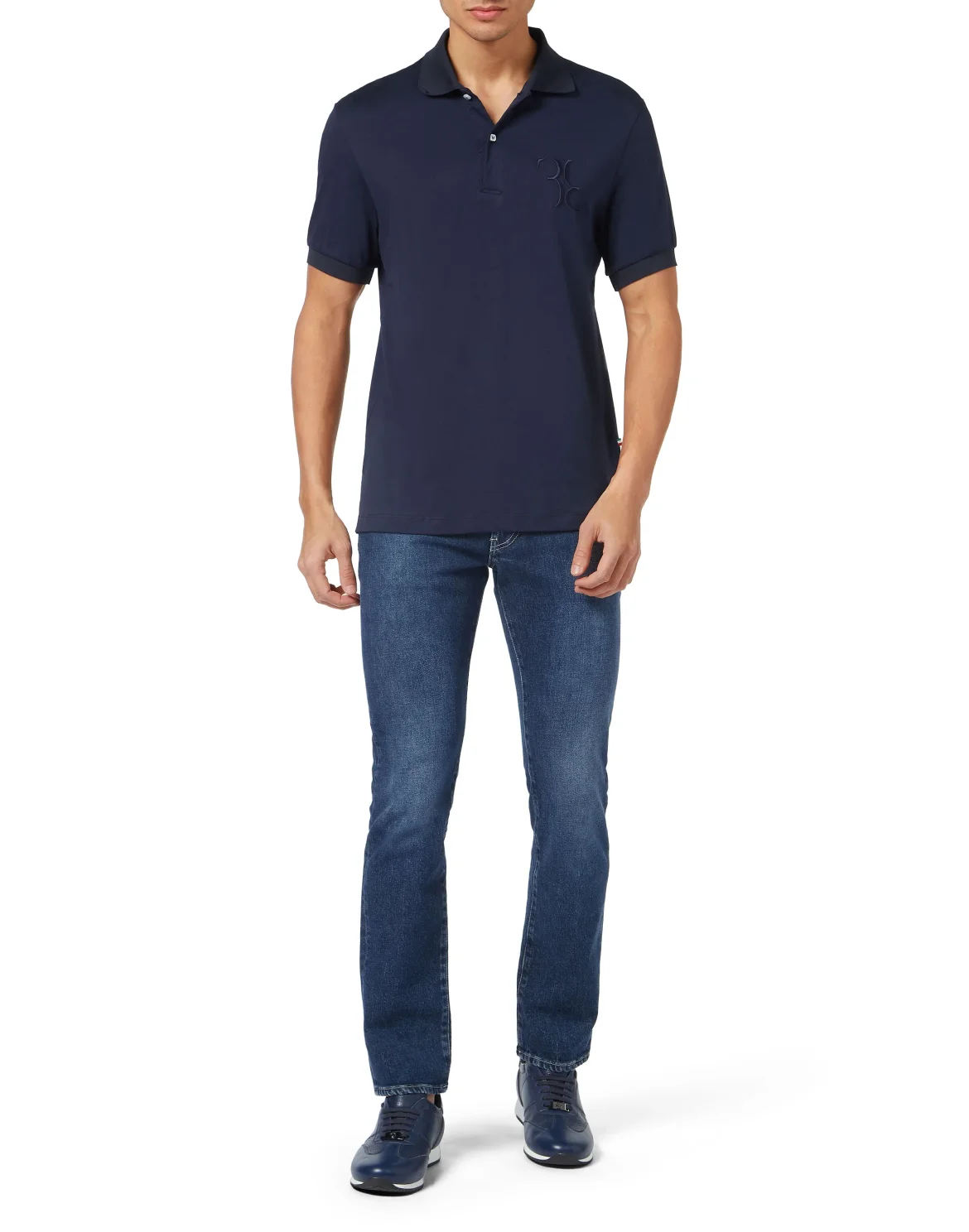 Polo shirt SS, цвет: Синий