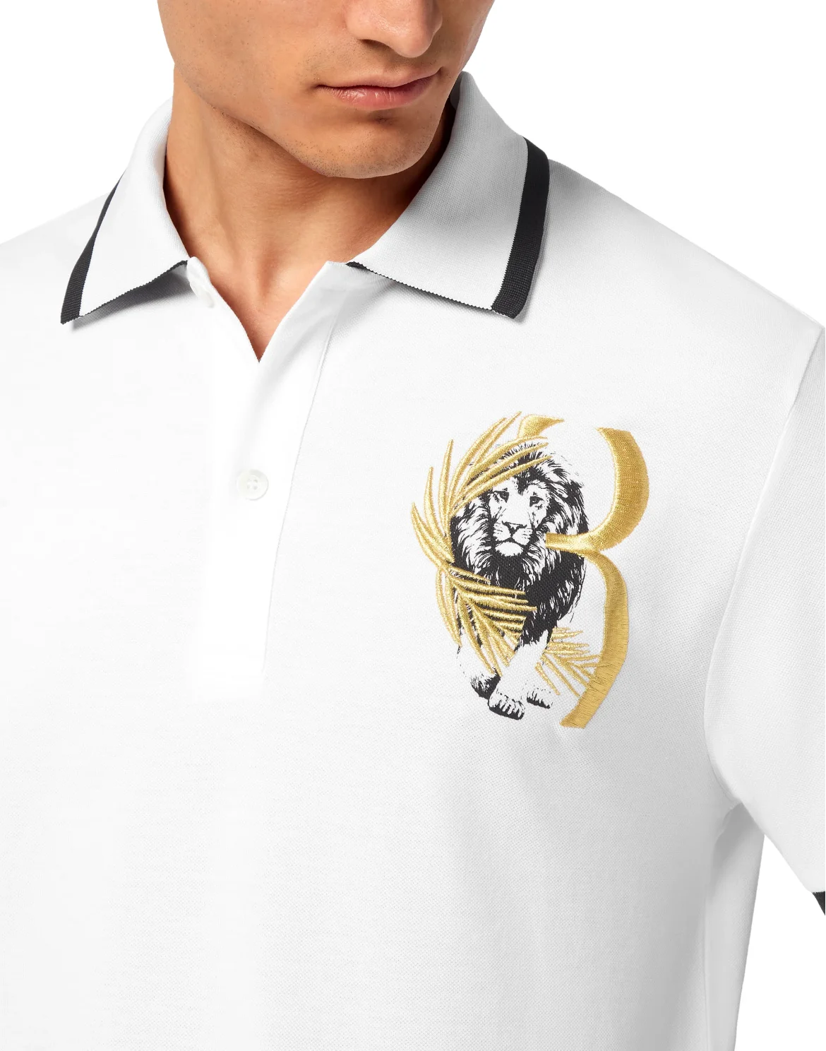 Piquet Polo shirt SS, цвет: Белый