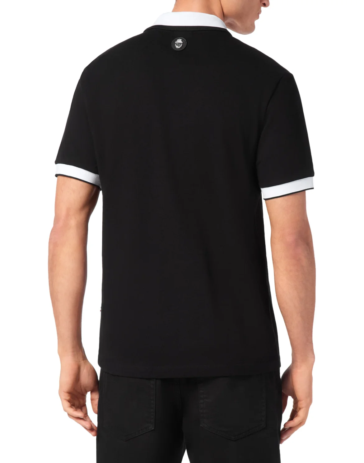 Piquet Polo shirt SS, цвет: Черный