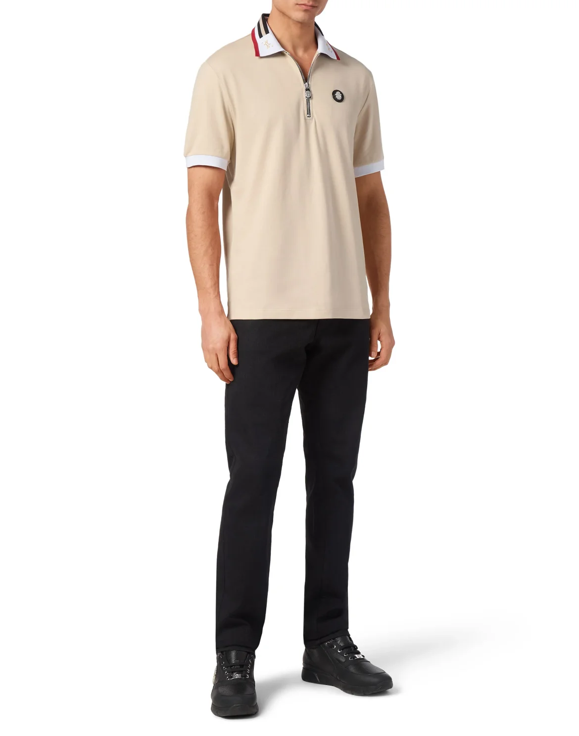 Piquet Polo shirt SS, цвет: Бежевый