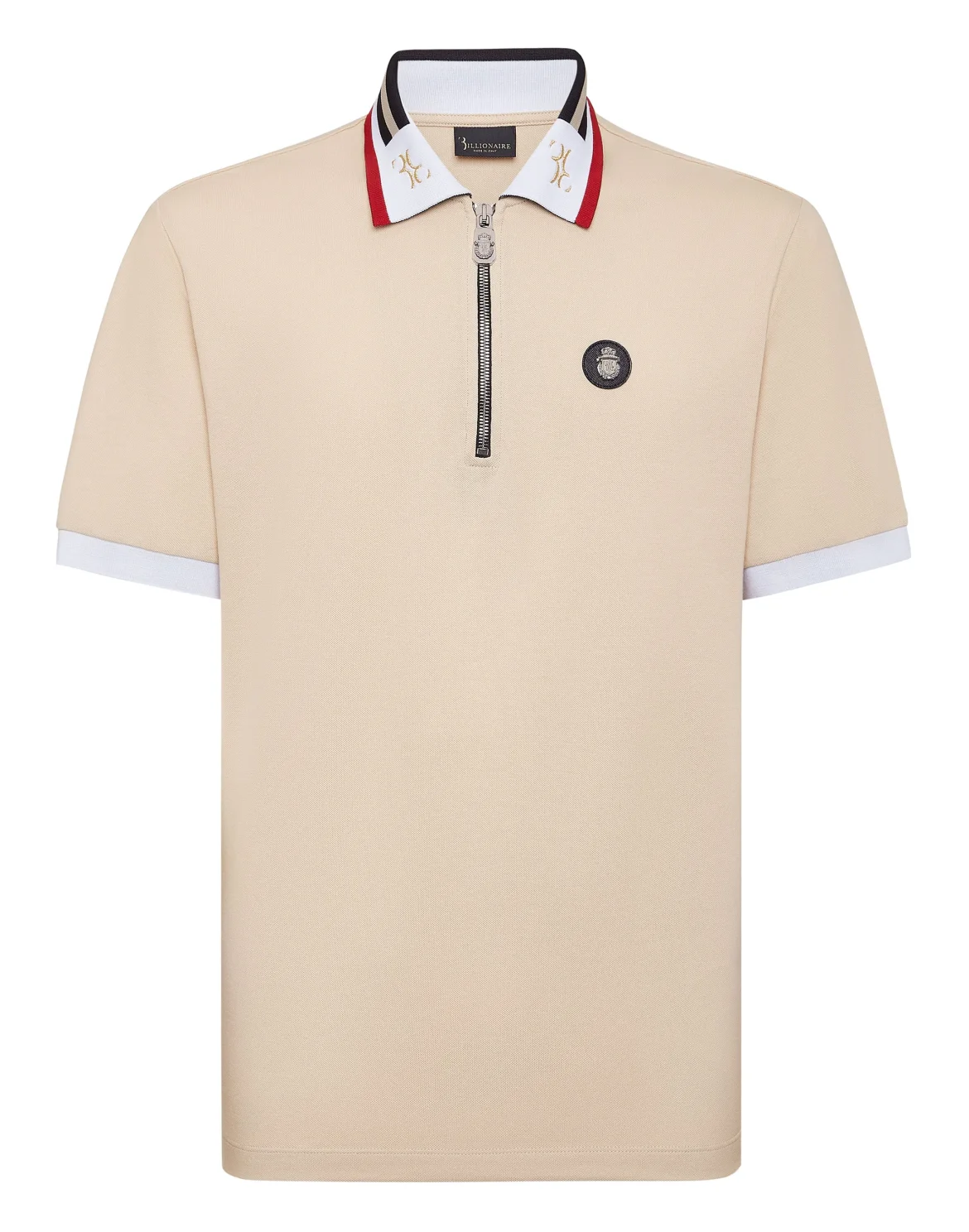 Piquet Polo shirt SS, цвет: Бежевый