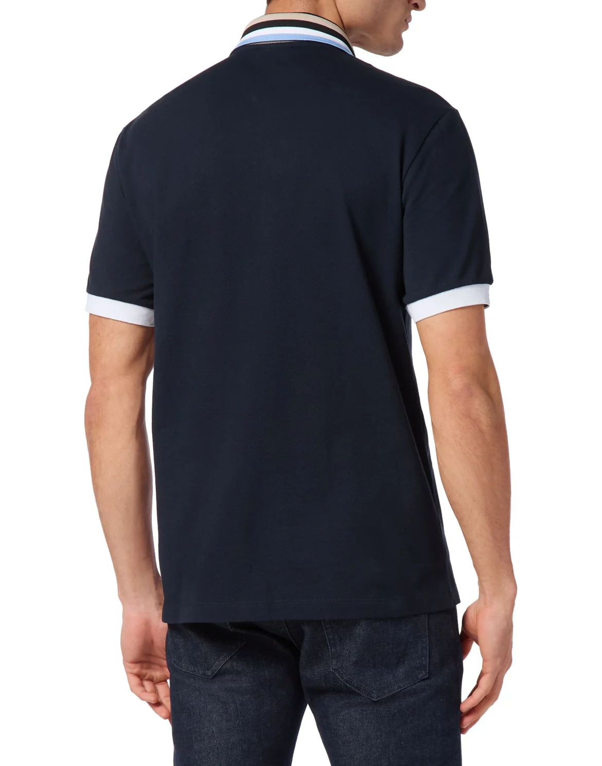 Piquet Polo shirt SS, цвет: Синий