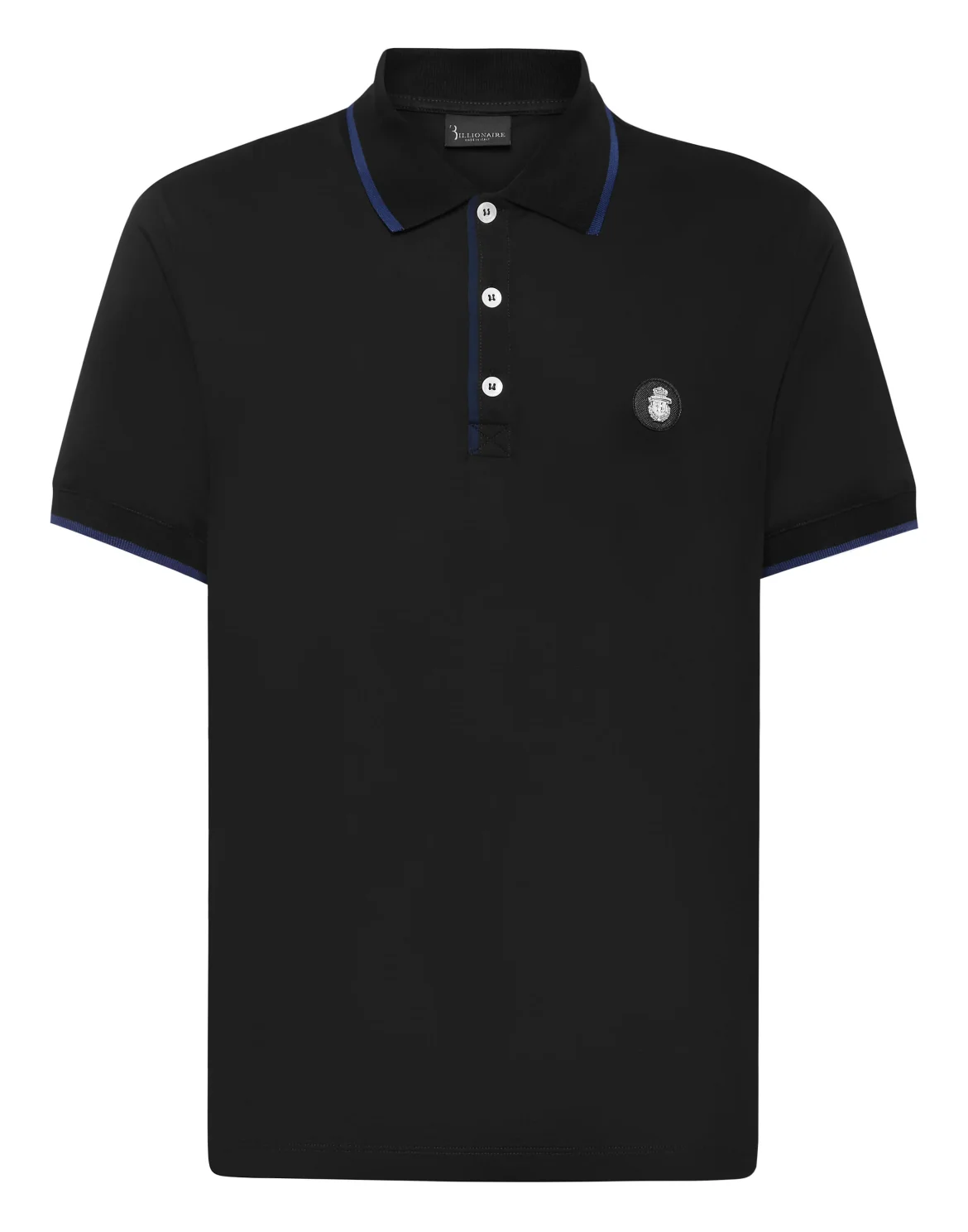 Jersey Polo Shirt SS, цвет: Черный