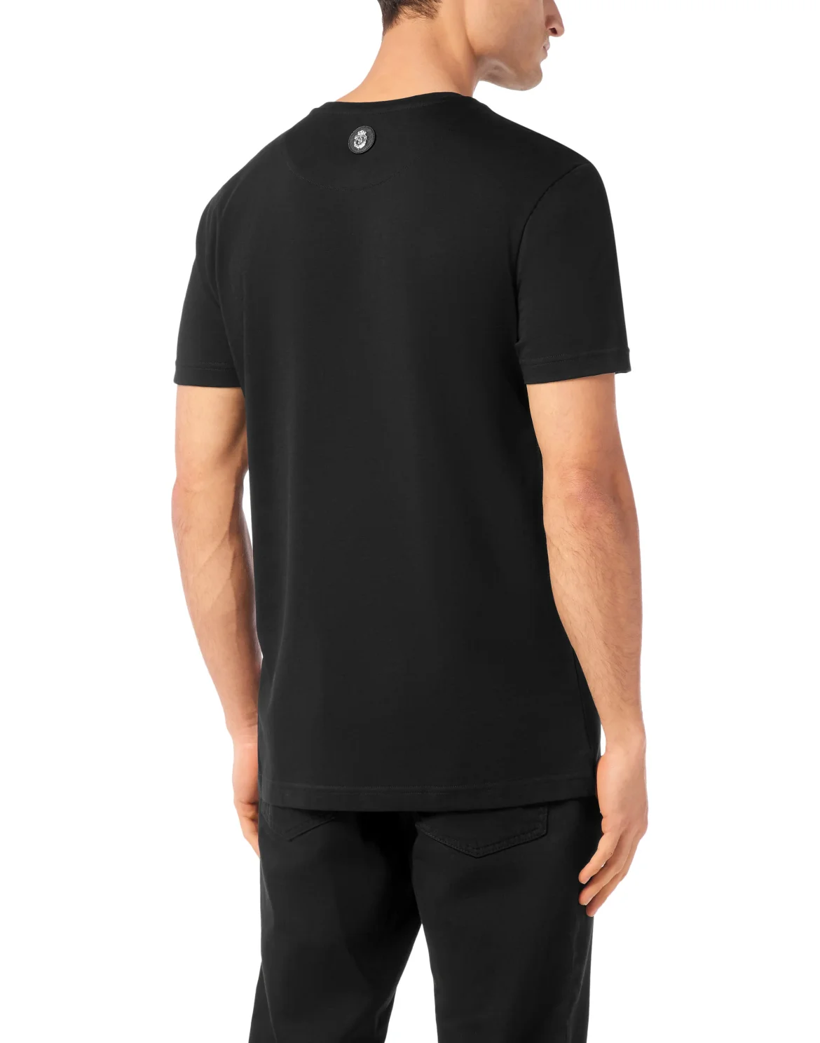 T-Shirt Round Neck SS Pocket Lion, цвет: Черный