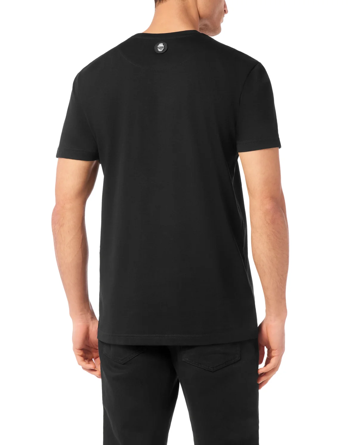 T-Shirt Round Neck SS Lion B Frame, цвет: Черный