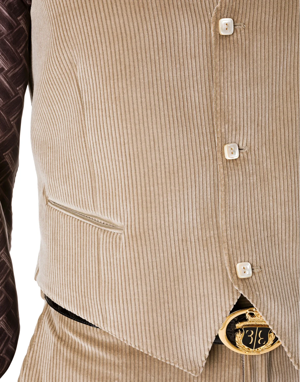Gilet Regular Fit Elegant, цвет: Бежевый