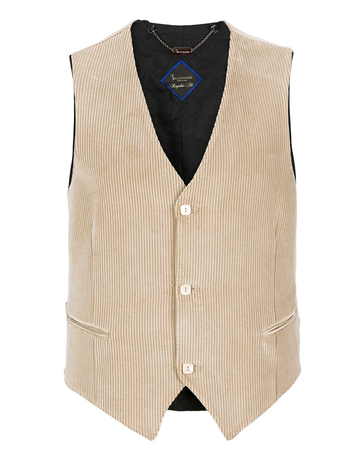 Gilet Regular Fit Elegant, цвет: Бежевый