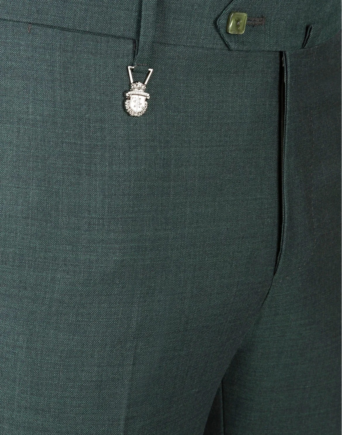 Long Trousers Regular Fit Double B, цвет: Зеленый