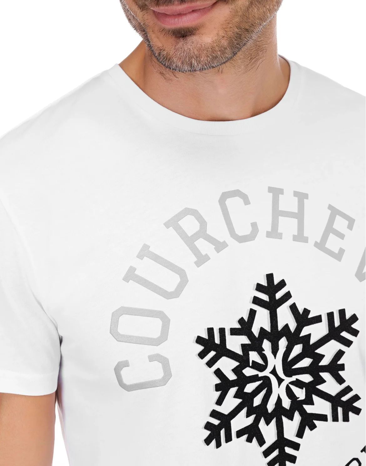 T-shirt Round Neck SS Winter Club, цвет: Белый