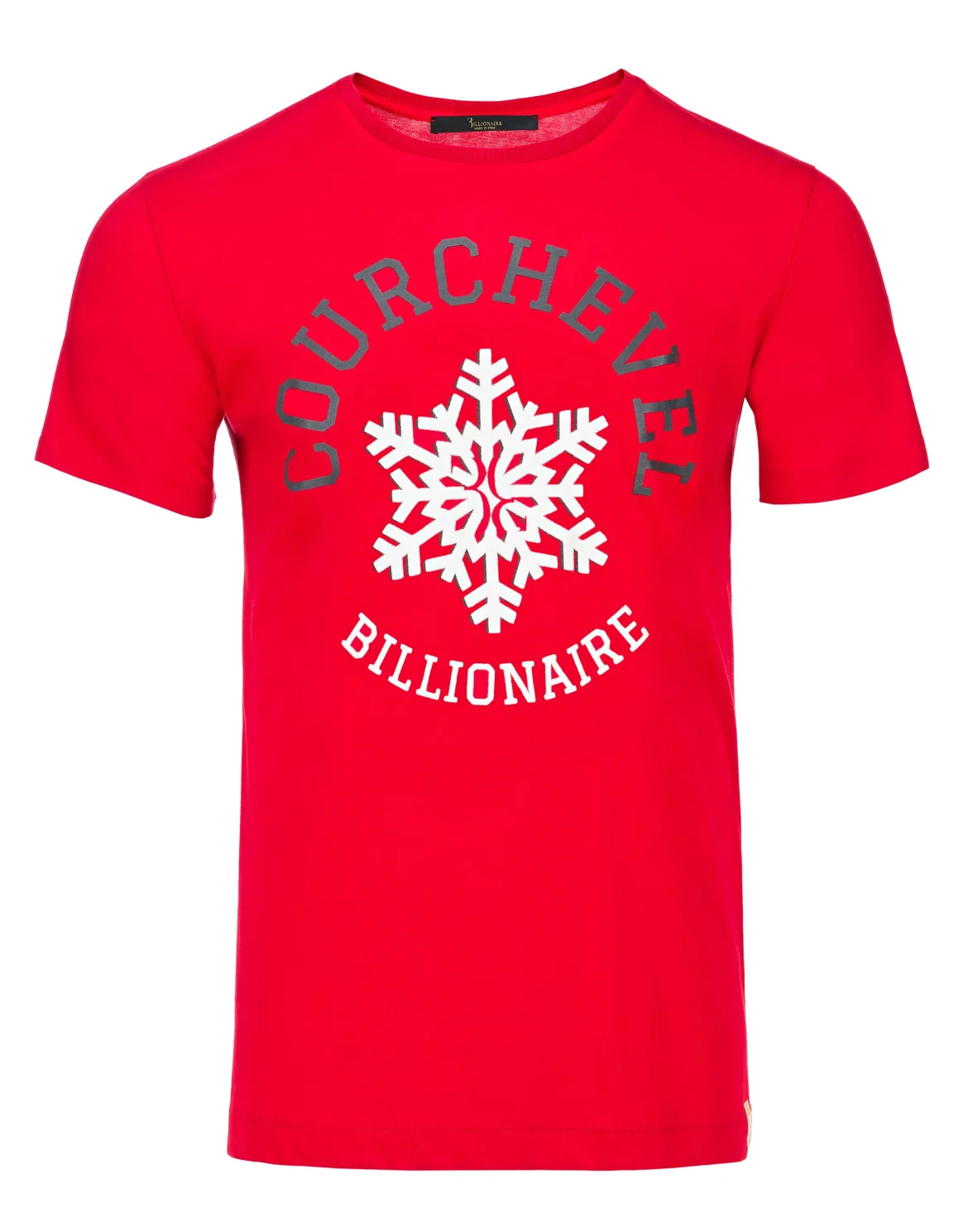 T-shirt Round Neck SS Winter Club, цвет: Красный