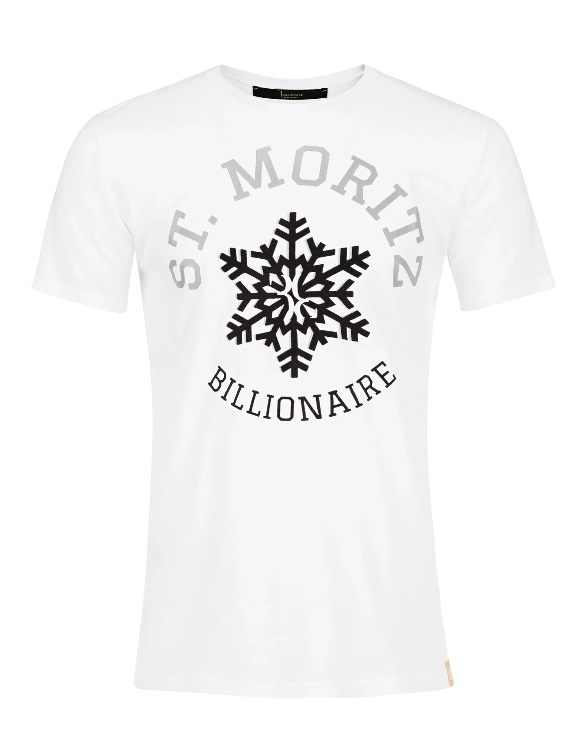 T-shirt Round Neck SS Winter Club, цвет: Белый