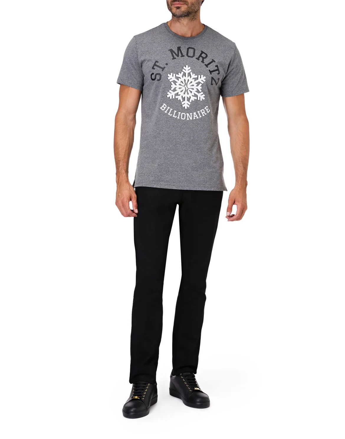 T-shirt Round Neck SS Winter Club, цвет: Серый