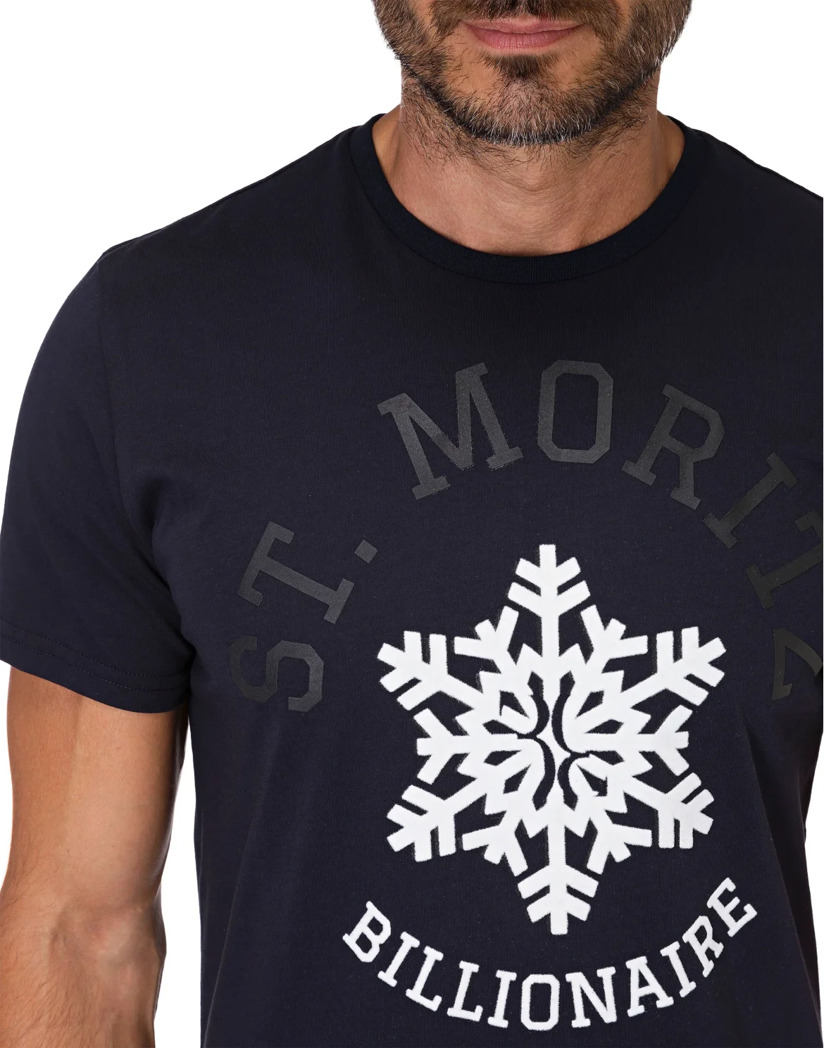T-shirt Round Neck SS Winter Club, цвет: Синий