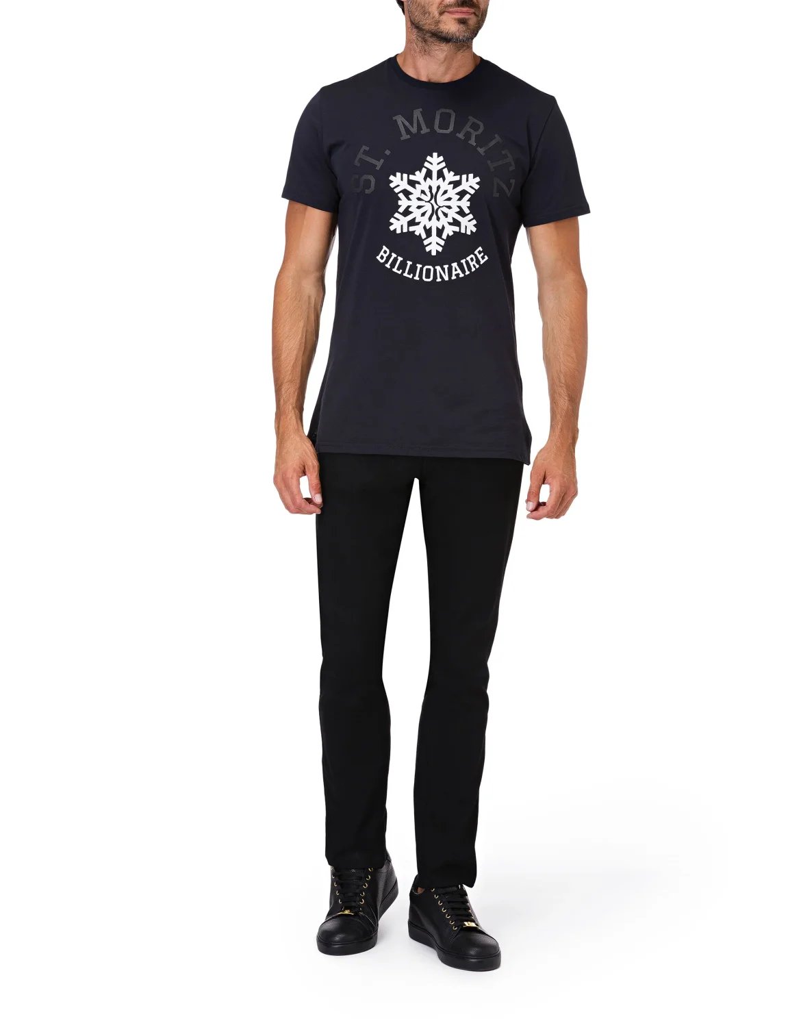 T-shirt Round Neck SS Winter Club, цвет: Синий