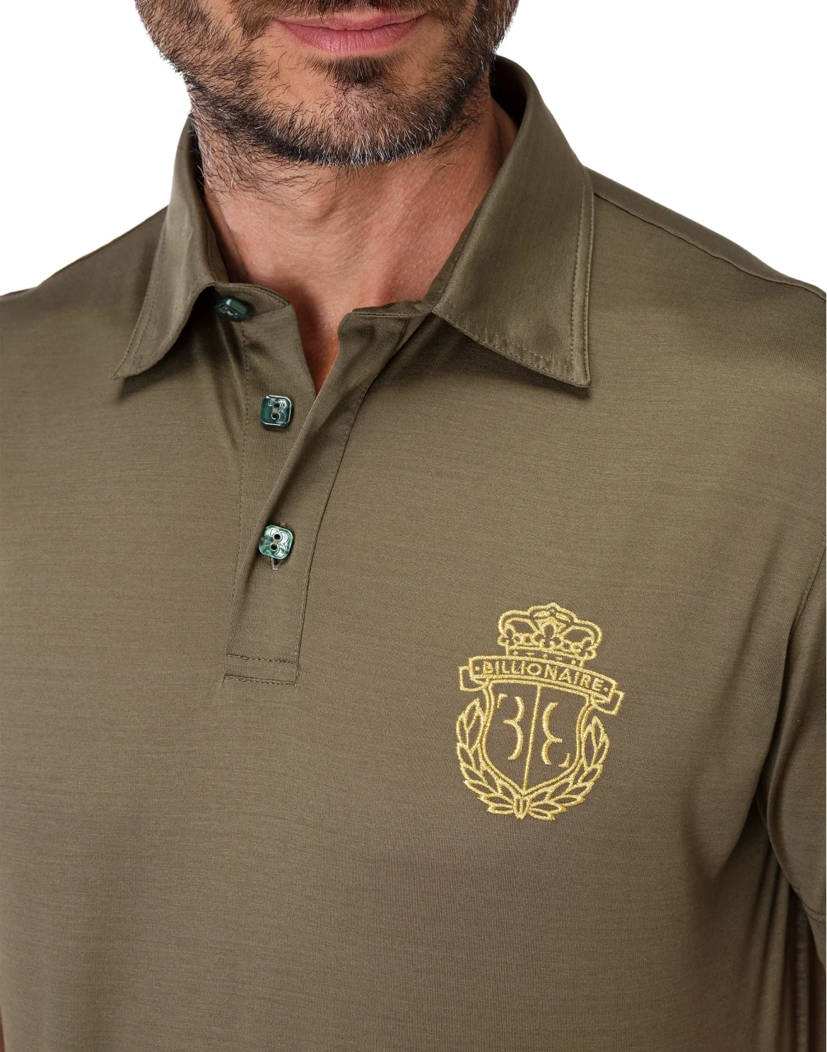 Polo shirt SS Crest, цвет: Зеленый