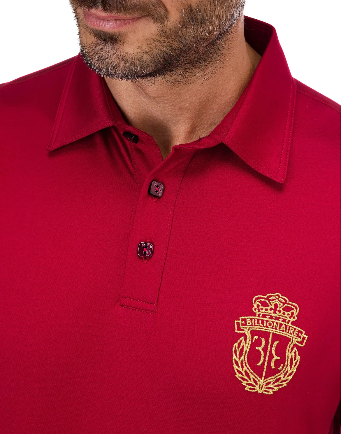 Polo shirt SS Crest, цвет: Красный