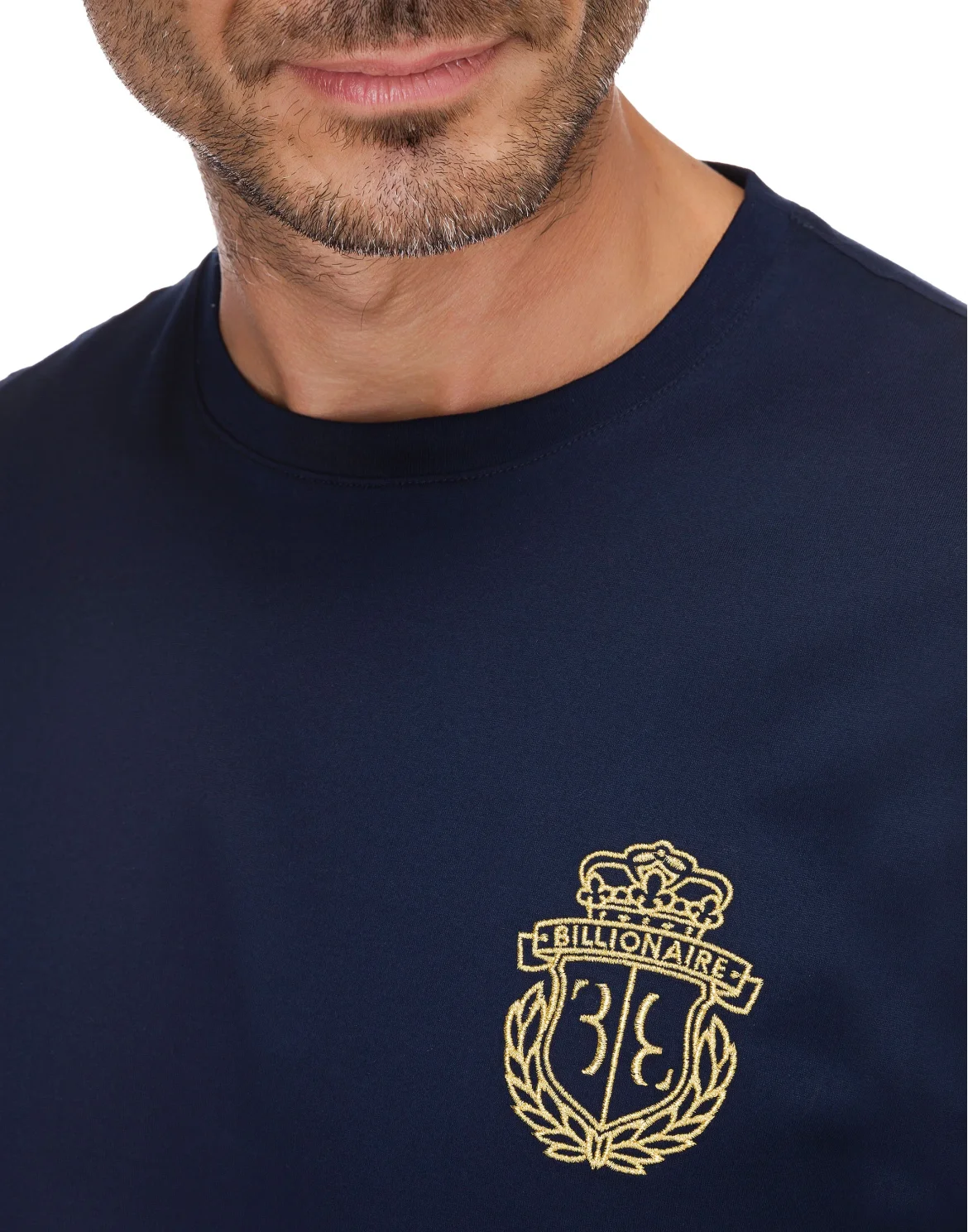 T-shirt Round Neck SS Crest, цвет: Синий