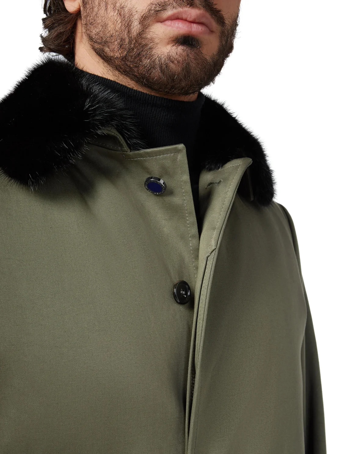 Coat Long Luxury, цвет: Зеленый