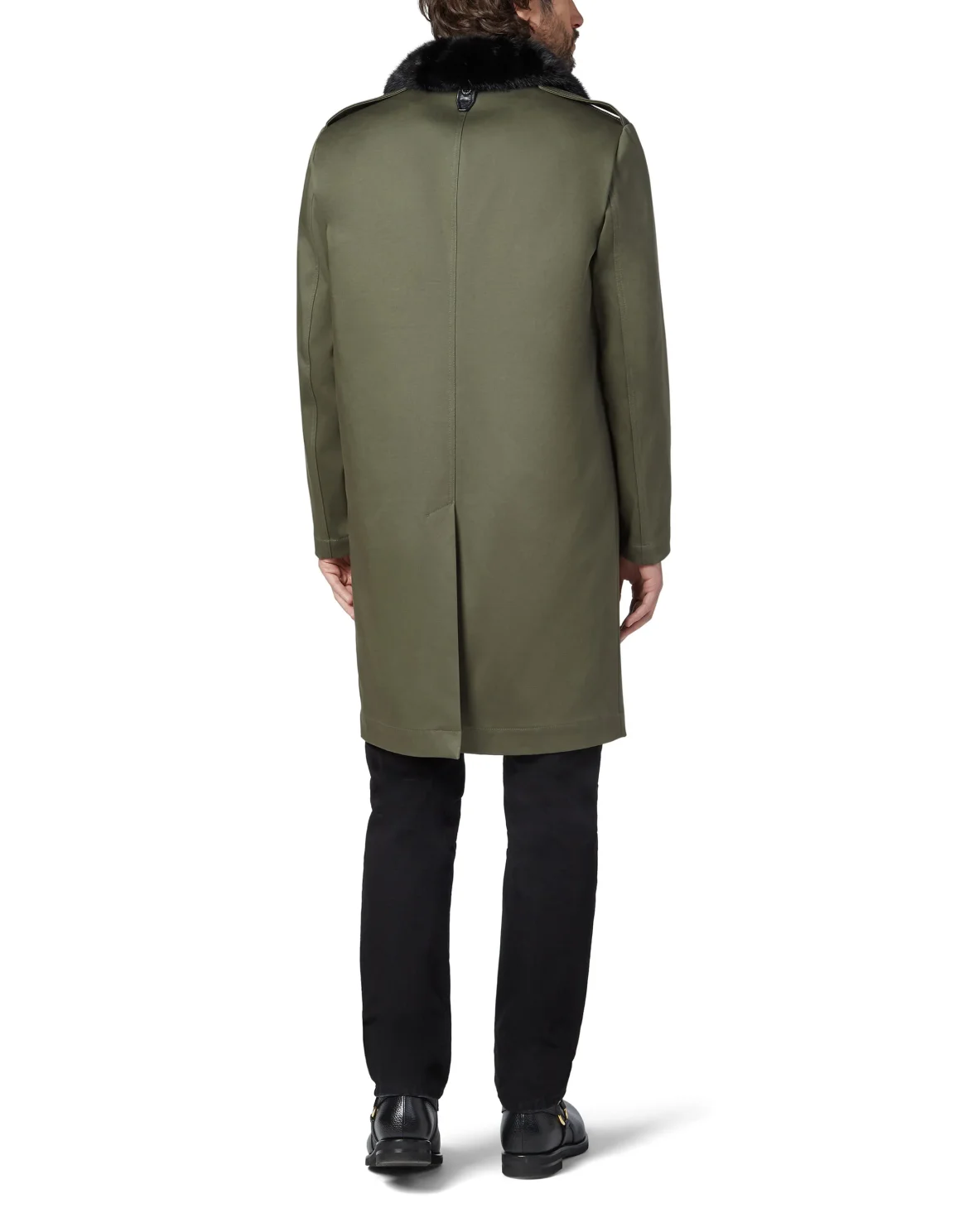 Coat Long Luxury, цвет: Зеленый